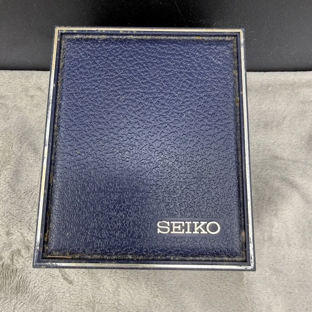 Vintage Seiko Watch Box 80s
